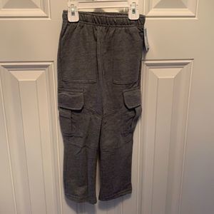 NWT! Grey cargo joggers